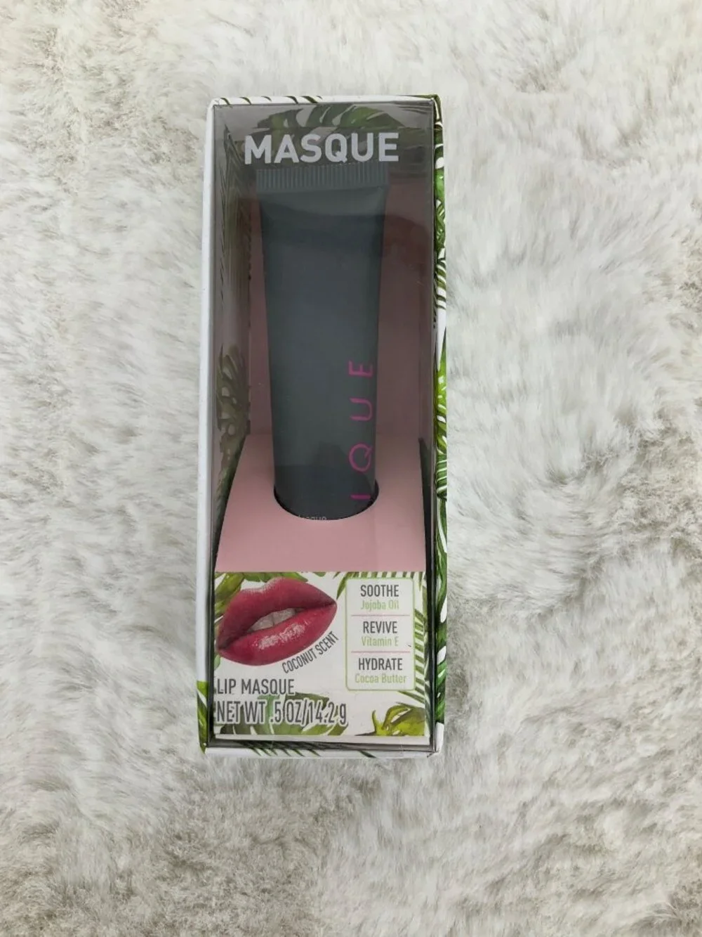 Lique-Lip Care-Lip Masque-Coconut Scent-Soothe Hydrate New in sealed box